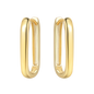 CYMYSS 2025 New 925 Sterling Silver Classic Hollow-out Versatile Hoop Earrings for Women Fine Jewelry Ideal Birthday Party Gifts