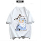 Cartoon Anime Film Kpop Demon Hunters Print T-shirt for Men Women Adult Clothes Summer Cotton Outdoor Wear Hip Hop Fashion Tops