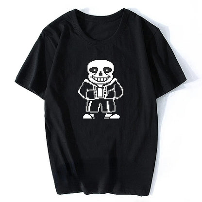 Game Undertale T-Shirt Skull Brother Sans & Papyrus