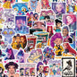 A50/55/60Pcs KPop Demon Hunters Stickers KPop Demon Hunters DIY Stickers Scrapbooking Phone Luggage Skateboard Waterproof Decals