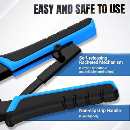 RJ45 Crimper RJ11 RJ45 Crimping Tool Ethernet Network LAN Cable Crimper Cutter Stripper Plier for 6P 8P RJ11 RJ12 RJ45