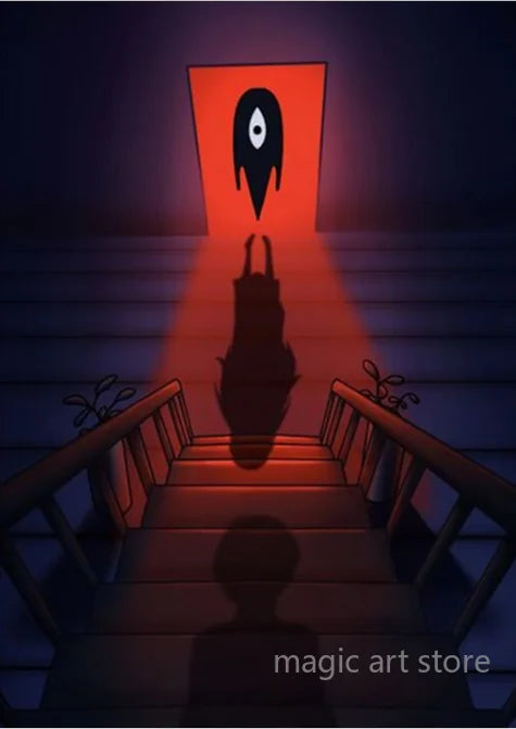 Horror Anime Style Video Game Omori Main Character Game Scene Art Poster Canvas Painting Wall Print Picture Room Home Bar Decor