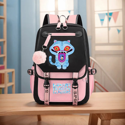 School Backpack for Students KPop Demon Hunters
