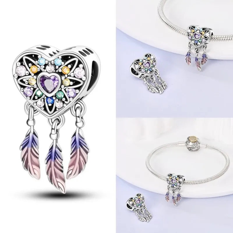 Charms 925 Original Fit 3mm 925 Original Charm Bracelet Women 925 Silver Hot Sale Pendant Beads DIY Jewelry Gift 2024 New