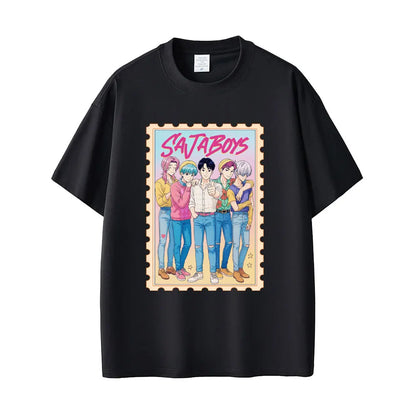 Kpop Demon Hunter Saja Boys Men T-shirt