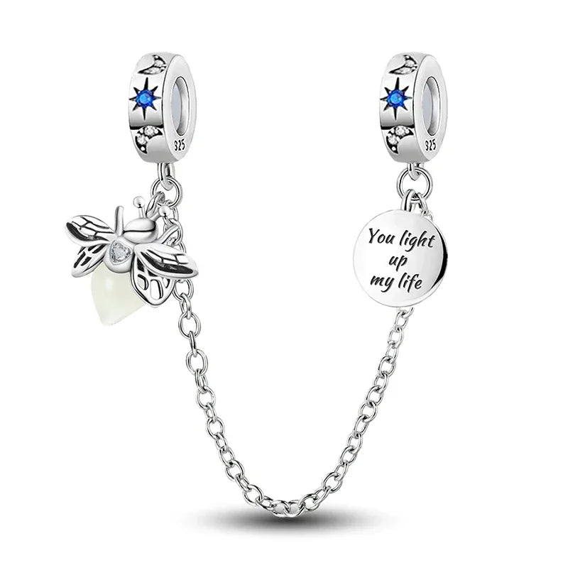 925 Sterling Silver Panda  Butterfly Kapibala Octopus Charms Beads Fit Original Pan Bracelet Bangle High Quality DIY Jewelry