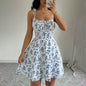 Women's Summer Floral Spaghetti Strap Dress
