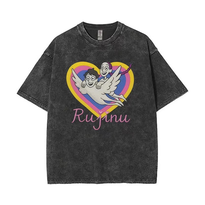 Huntrix Kpop Demon Hunter Washed T-Shirt