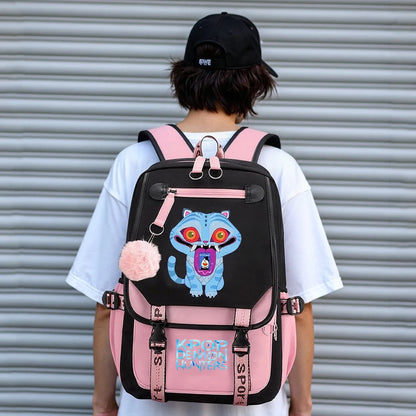 School Backpack for Students KPop Demon Hunters