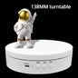 Photography Turntable Electric Rotating Display Stand 360 Degree with Remote Control Motorized Turntable for Photos or Videos