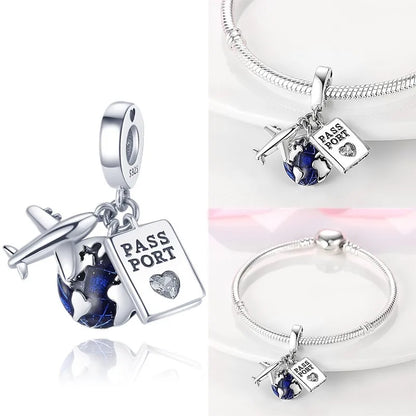 Charms 925 Original Fit 3mm 925 Original Charm Bracelet Women 925 Silver Hot Sale Pendant Beads DIY Jewelry Gift 2024 New
