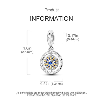Original Charms 925 Silver Plated Bee Moon Star Pendant Fit Bracelet Making For Woman Fashion Jewelry