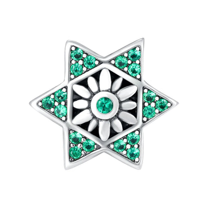 New 925 Silver Eye Palm Skull Wings Sun Pendants Charms Beads Fit Original Bracelet Accessories DIY Jewelry For Women