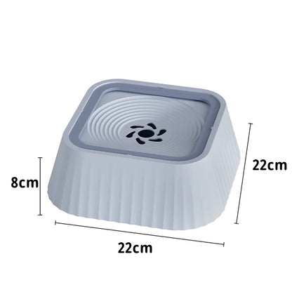 Hot-selling pet filter bowl without wet mouth pet bowl floating prevent overturning puppy cat drinking water device