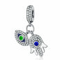 New 925 Silver Eye Palm Skull Wings Sun Pendants Charms Beads Fit Original Bracelet Accessories DIY Jewelry For Women
