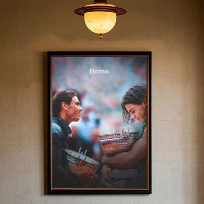 Tennis R-Rafael N-Nadal Poster HD Art Sticky Wall Waterproof Home Living Room Bedroom Bar Aesthetic Decoration