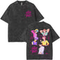Huntrix Kpop Demon Hunter Washed T-Shirt