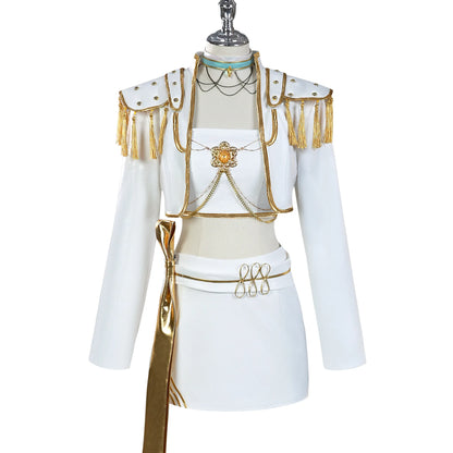 Kids Rumi Cosplay Costume Kpop Demons Children Disguise Halloween Carnival Party Clothing