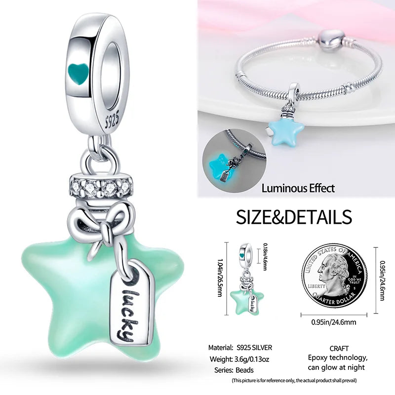 Charms 925 Original Fit 3mm 925 Original Charm Bracelet Women 925 Silver Hot Sale Pendant Beads DIY Jewelry Gift 2024 New