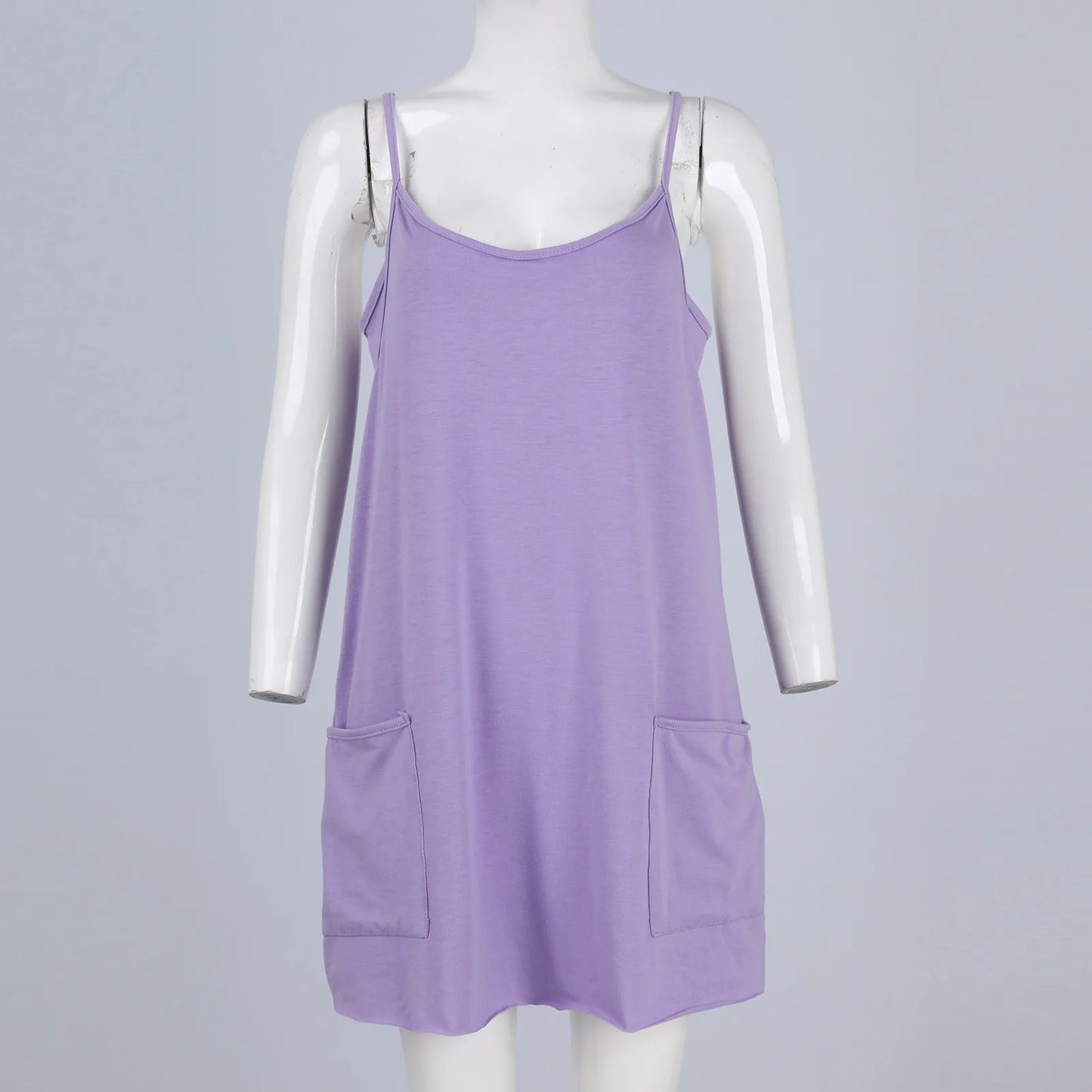 Sport Mini Dress For Women Summer Sleeveless Dress Casual Short Sundress
