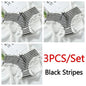 3PCS/set Cotton Bar Girl Panties Butterfly Sexy Design Unique Mid Waist Women Briefs Breathable Girls Underwear Soft Lingerie