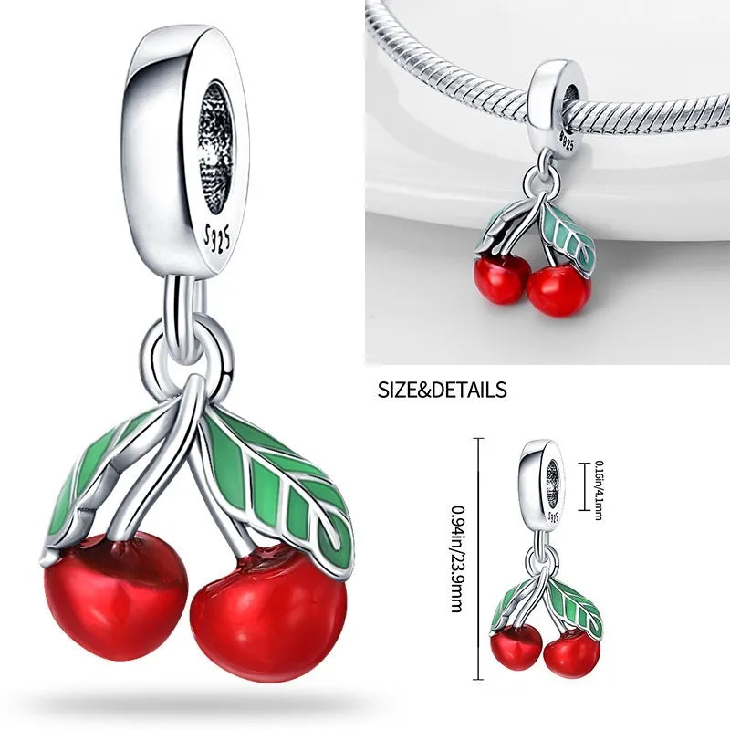 Charms 925 Original Fit 3mm 925 Original Charm Bracelet Women 925 Silver Hot Sale Pendant Beads DIY Jewelry Gift 2024 New