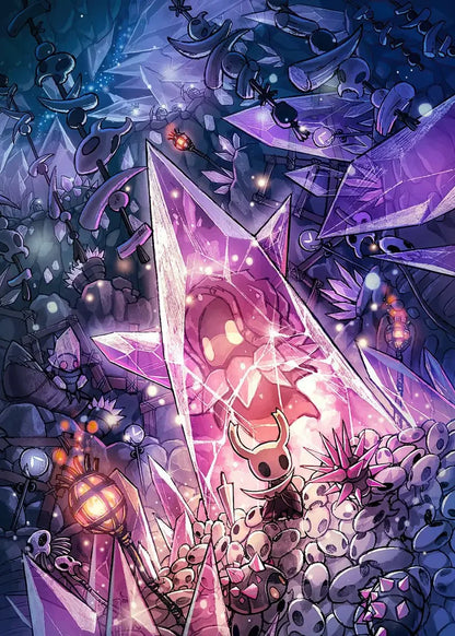 Hollow Knight Anime Videogame Aesthetic Canvas Painting Posters and Prints Wall Art Picture for Bedroom Home Decor
