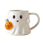 Halloween Ghost Coffee Mug Cute Cartoon Ghost Mug Ghost Shaped Mug Halloween Novelty Gift for Your Loved Ones