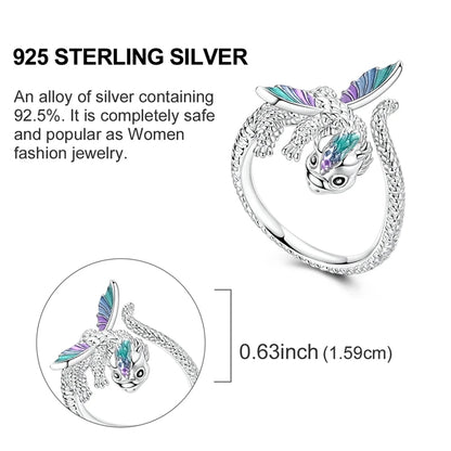New 925 Sterling Silver Open Ring Hollow Rose Infinite Love Simple Ring Women Wedding Engagement Party Jewelry Gift