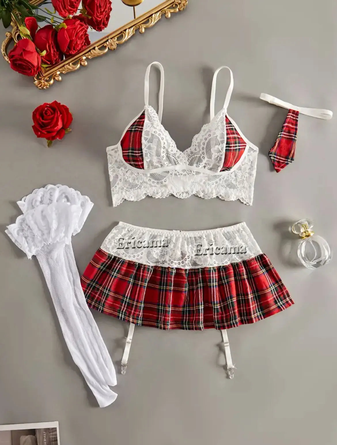 Hot Cosplay Sexy Uniform Fantasy Sexy Costumes Lingеrie Set