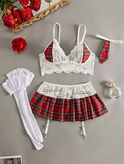 Hot Cosplay Sexy Uniform Fantasy Sexy Costumes Lingеrie Set