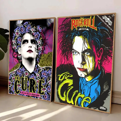 The C-Cure R-Robert Smith Poster High-definition art sticker Self adhesive waterproof home decoration