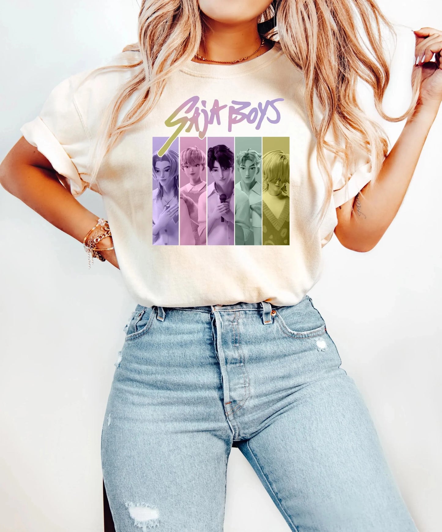 Mira Huntrix Kpop Demon Hunters Shirt Rumi Mira Zoey Shirt Saja Girls Graphic Tee Saja Boys Shirt Demon Hunters Merch KPDH Shirt