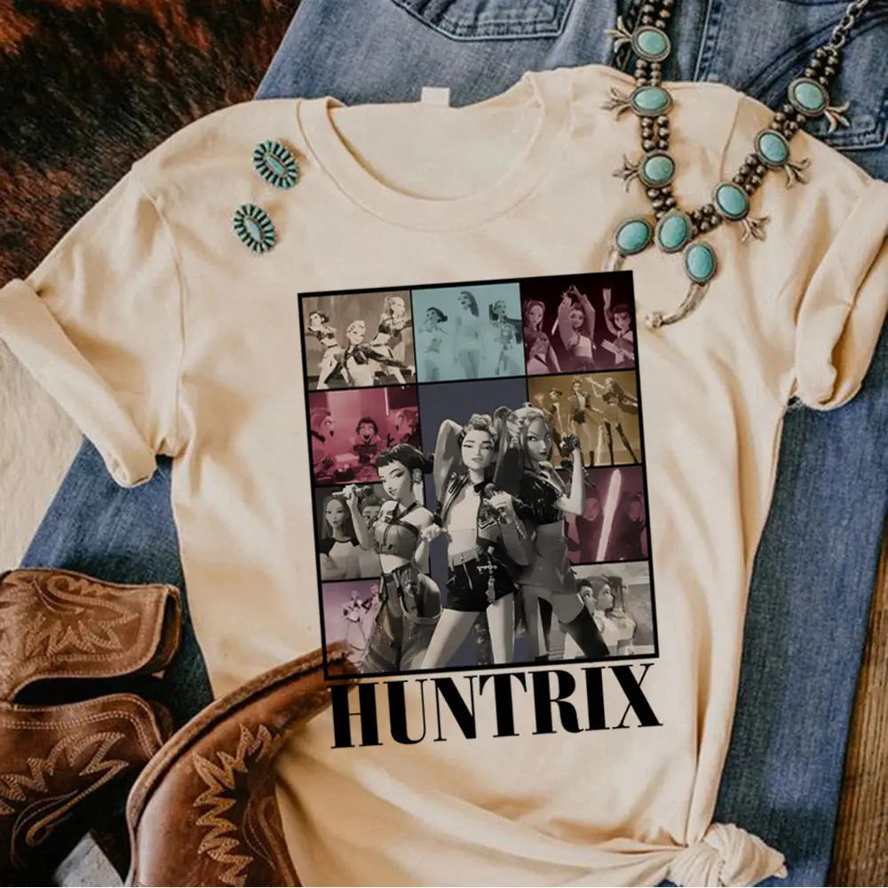 Huntrix Kpop Demon Hunters Two-sided T-Shirt