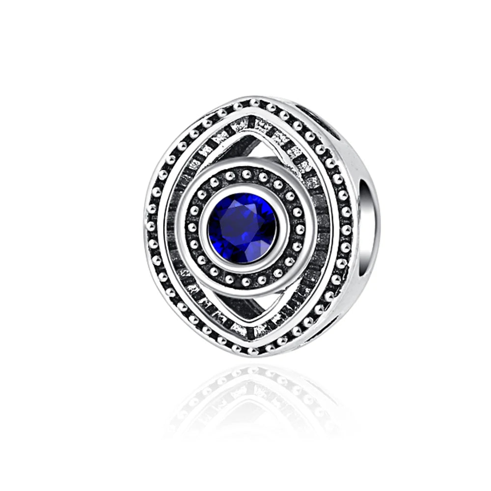 New 925 Silver Eye Palm Skull Wings Sun Pendants Charms Beads Fit Original Bracelet Accessories DIY Jewelry For Women