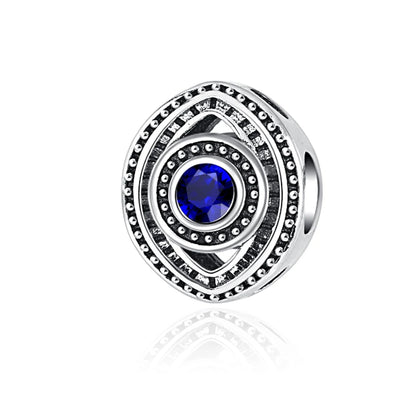 New 925 Silver Eye Palm Skull Wings Sun Pendants Charms Beads Fit Original Bracelet Accessories DIY Jewelry For Women