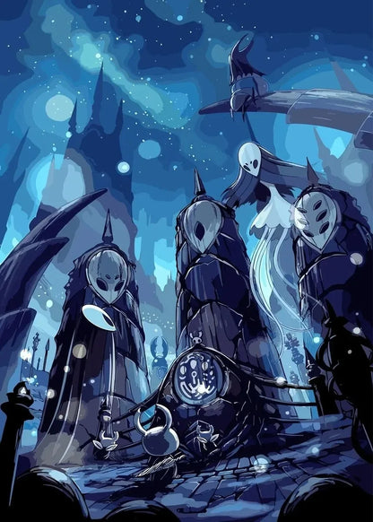 Hot Popular Video Game Hollow Knight Posters and Prints Canvas Printing Modern Wall Art for Living Room Home Decoration