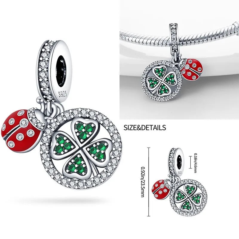 Charms 925 Original Fit 3mm 925 Original Charm Bracelet Women 925 Silver Hot Sale Pendant Beads DIY Jewelry Gift 2024 New