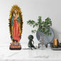 1PC 8 inch our lady of virgin mary statues Guadalupe Resin sculpture Ideal Gift for Religious Indoor Decoration