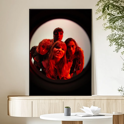 M-Maneskin D-Damiano David Band Poster HD Art Sticky Wall Waterproof Home Living Room Bedroom Bar Aesthetic Decoration