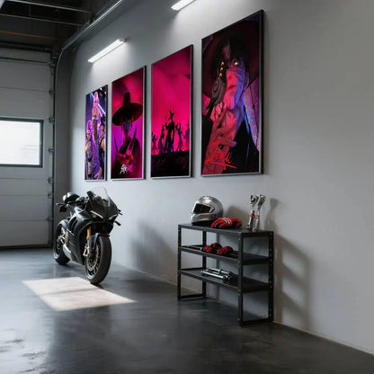 1PC Movie KPop Demon Hunters  Poster Sticky Decorative poster print painting wall art modern stylish Coffee House decor