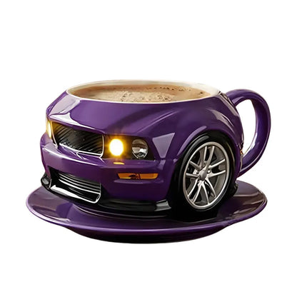 2025 New Car Shaped Coffee Mug Creative Coffee Cup Tea Cup Gifts Novelty Drinkware for Men Boyfriend Dad Husband Car Lovers