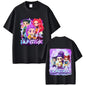 Anime KPop Demon Hunters Saja Boys Print T-shirt