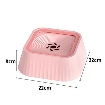 Hot-selling pet filter bowl without wet mouth pet bowl floating prevent overturning puppy cat drinking water device