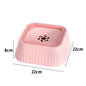 Hot-selling pet filter bowl without wet mouth pet bowl floating prevent overturning puppy cat drinking water device