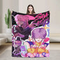 K-Pop Demon Hunters Saja Boys Blanket Flannel Print