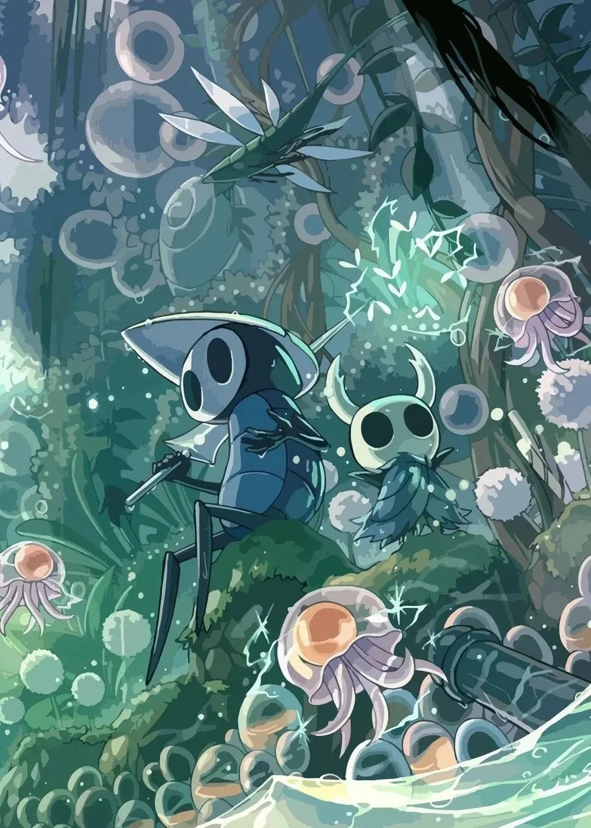 Hot Popular Video Game Hollow Knight Posters and Prints Canvas Printing Modern Wall Art for Living Room Home Decoration