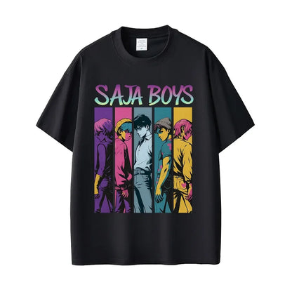 Kpop Demon Hunter Saja Boys Men T-shirt