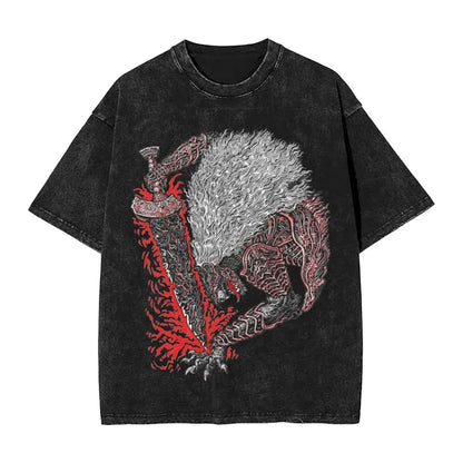 Kpop Demon Huntrix Tiger Derpy The Tiger and Bird T-Shirt