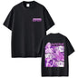 KPop Demon Hunters Rumi Mira Zoey Saja Boys Derpy Tiger Double Sided Print T-shirts